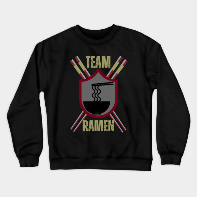 Funny Ramen - Team Ramen Crewneck Sweatshirt by SEIKA by FP